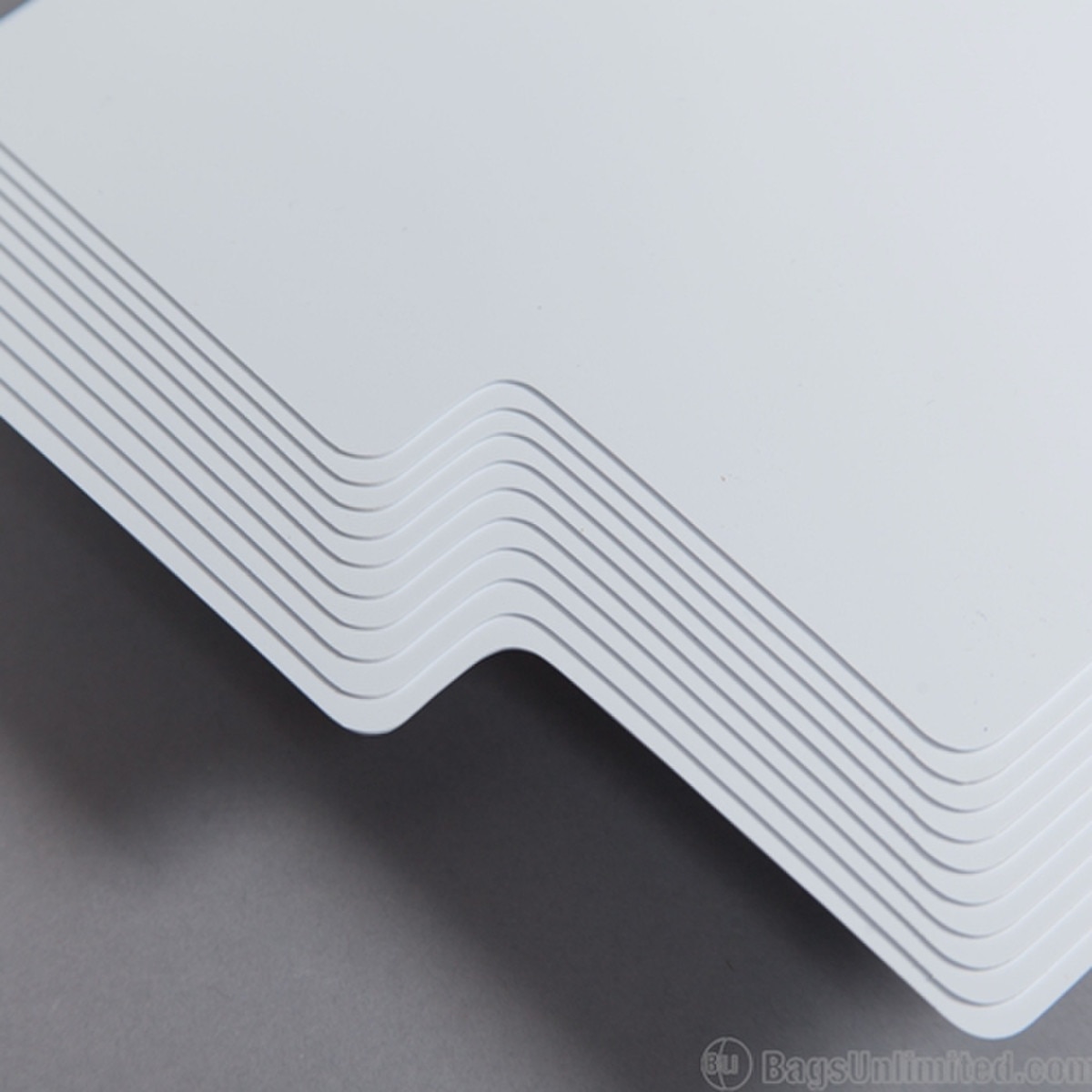 White Plastic 45rpm Record Divider